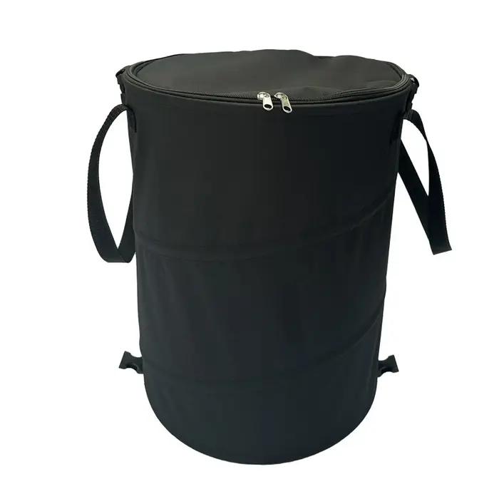Poubelle de camping pliable multifonctionnelle, boîte de rangement de grande capacité, panier à vête
