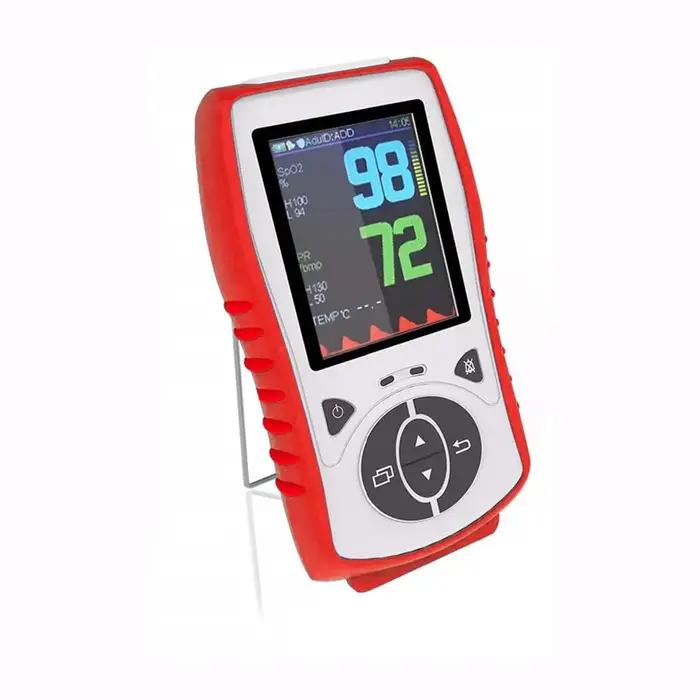 Oxymètre de pouls vétérinaire LCD, moniteur de signes vitaux portatif pour chiens, batterie Recharge