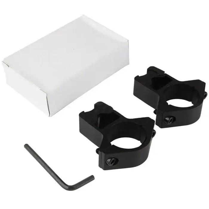 Supports de lunette de visée de chasse, 2 pièces, pour portée de tuyau Dia 25.4mm 30mm, 11mm, queue d'aronde 20mm, supports de vues tactiques montés sur Rail Picatinny