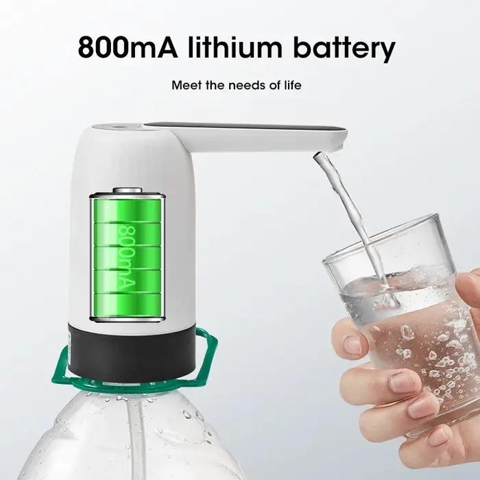 Pompe à bouteille d'eau distributeur d'eau USB charge automatique pompe à bouteille d'eau pompe à ea