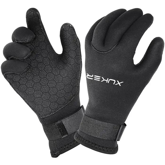 Gants de plongée en néoprène 3mm 5mm, garde au chaud pour la plongée en apnée, le surf, le kayak, le