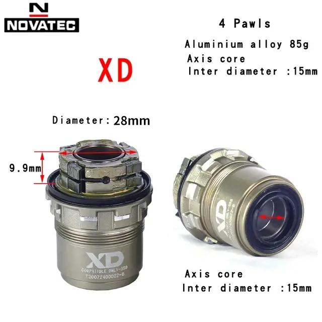 NOVATEC - Corps de cassette en alliage d'aluminium
