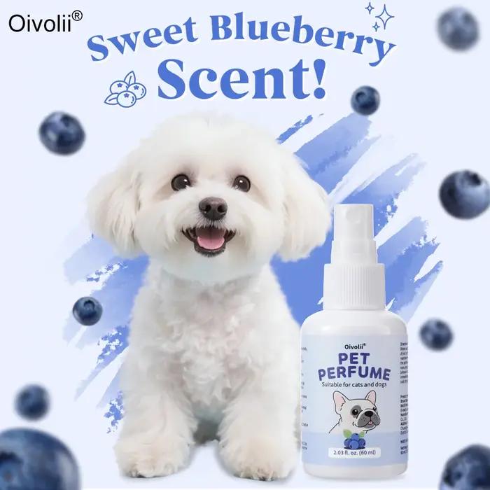 Spray désodorisant pour animaux de compagnie, chiens et chats, parfum naturel longue durée, senteur