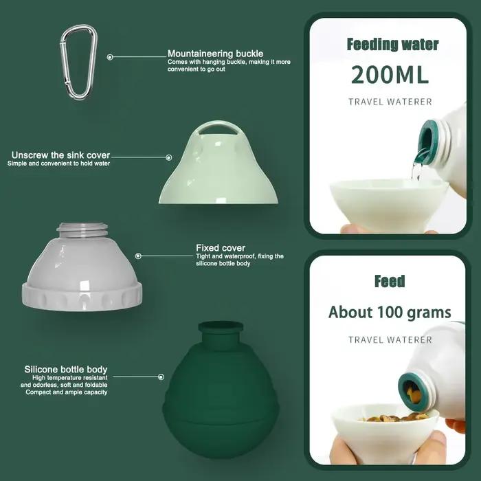 Bouteilles d'eau portables pour chien 200 ML/400 ML