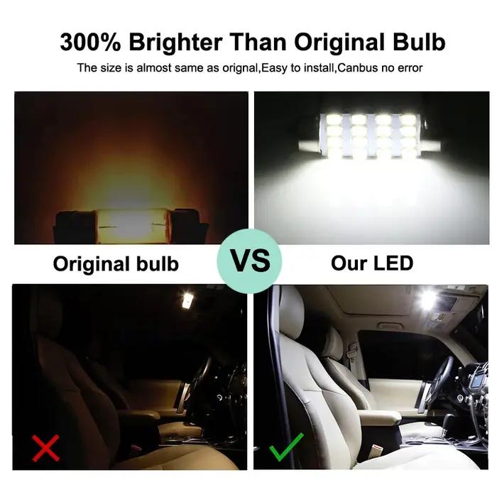 Kit d'ampoules d'intérieur LED pour Jeep Grand Cherokee, pour Jeep Grand Cherokee ZJ WJ WK WK2 1993-