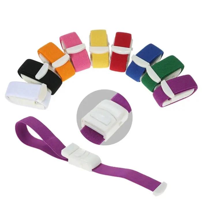Ceinture de garrot médicale pour chats et sportifs, première aide pratique et rapide pour urgences et soins musculaires, bretelles et supports en matériau composite, disponible en diverses couleurs
