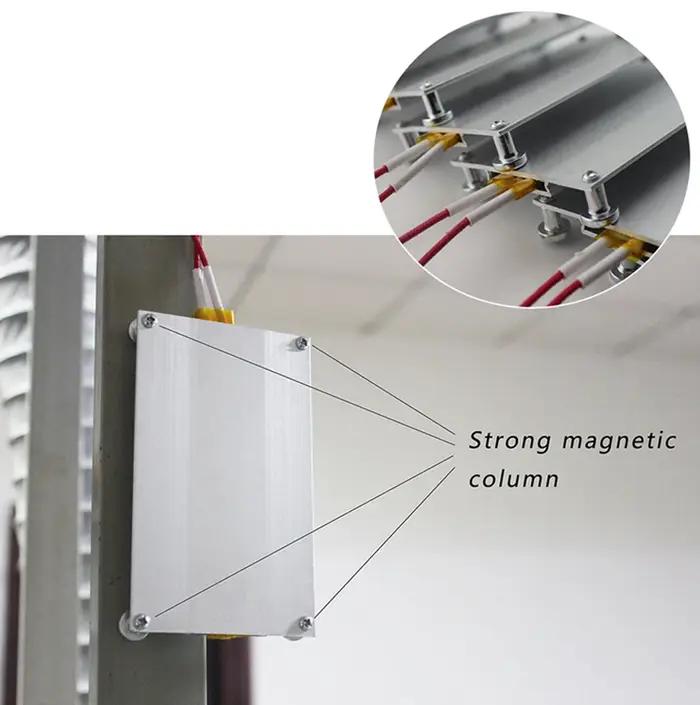 Plaque chauffante PTC 550W, plaque fendue en aluminium, pour barre LED BGA, dissolvant de réparation