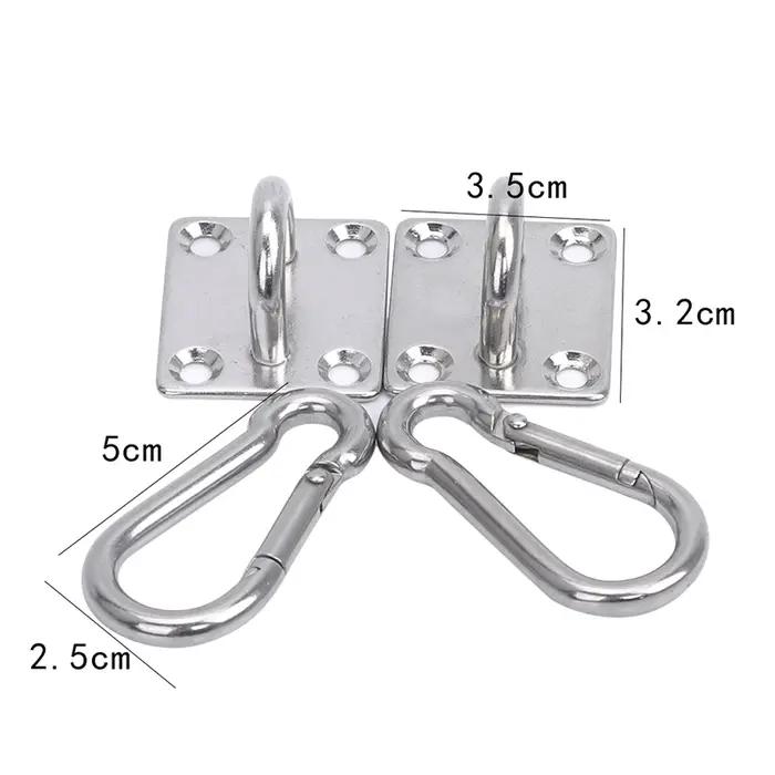 Support de Suspension en acier inoxydable, crochet de plafond pour hamac, balançoire aérienne de Yog