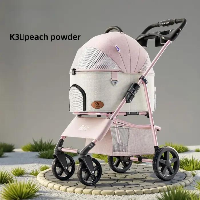 Poussette pour animaux de compagnie légère