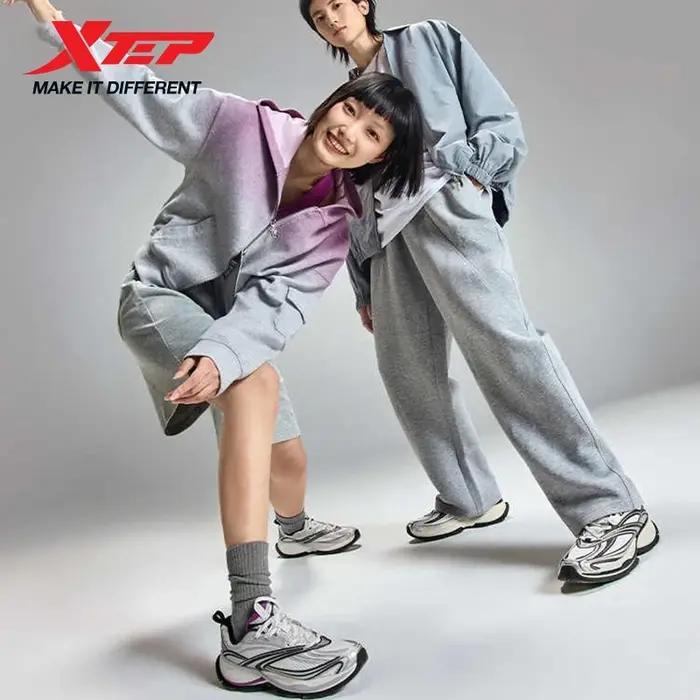 Xtep Basque 2 chaussures décontractées pour hommes hauteur augmentant maille amorti rétro millénaire