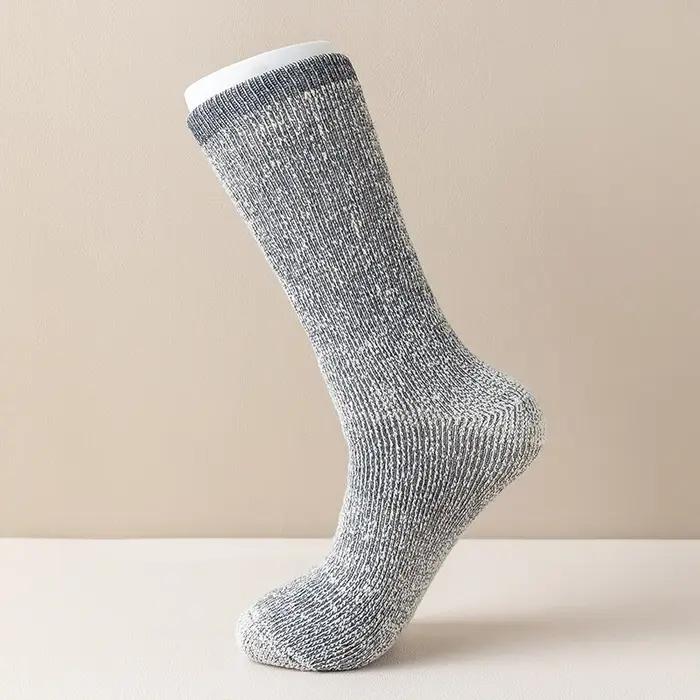 Chaussettes en laine épaisse hiver homme résistantes anti-transpiration pour randonnée camping chasse occasions spéciales