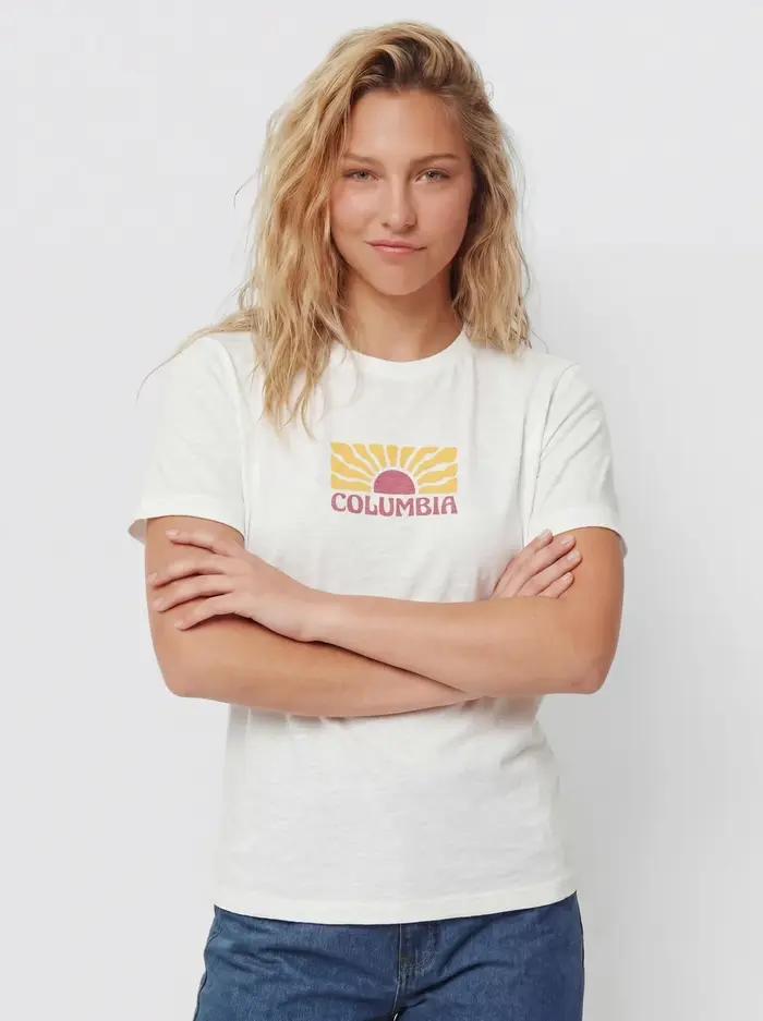 T-shirt classique de marque sportive d'extérieur avec logo