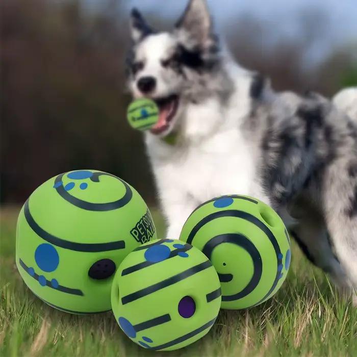 Jouet pour chien Wobble Wag Giggle Ball pour obtenir