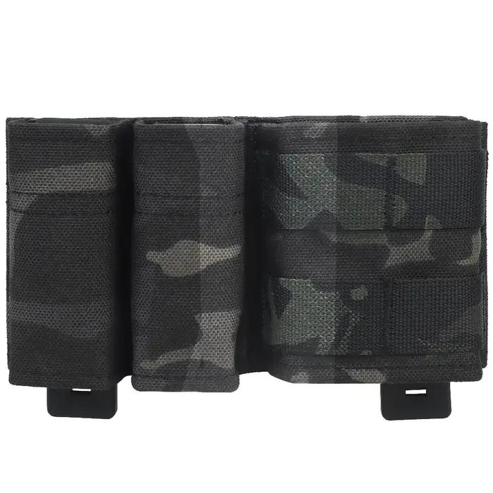 Pochette tactique double pour chargeurs 9MM et 5.56