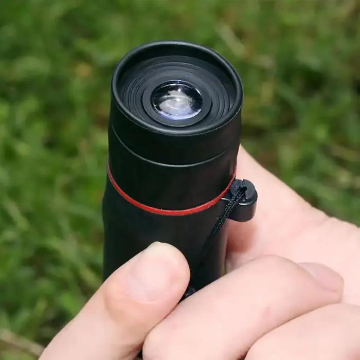 Monoculaire HD 2000x25 mini portable - Télescope mobile phone pour camping chasse observation oiseaux