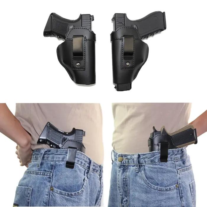 Étui en cuir dissimulé pour droitier/gaucher, pour Taurus 444/HK USP Compact/APS/PPK/P226/P99, accessoires de chasse
