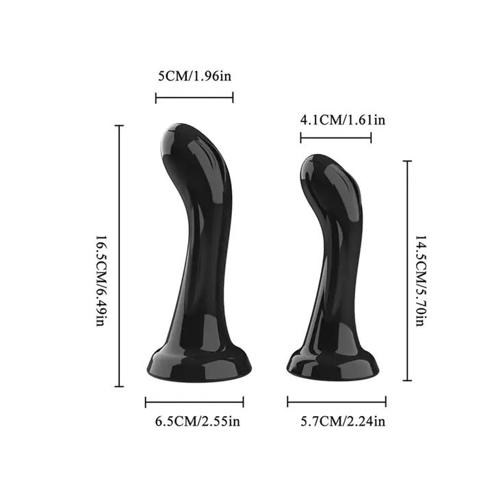 Vibrateurs à Double gode pour harnais de Bondage lesbien, jouets sexuels pour femmes, produits sexuels pour adultes lesbiens, magasins sexuels à Strapon