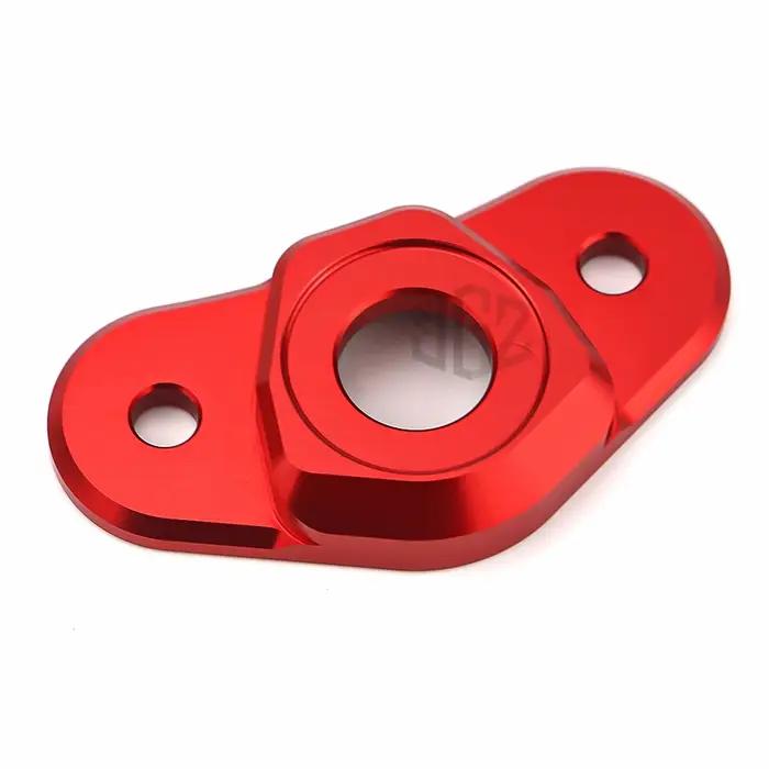Couvercle d'amortisseur avant CNC pour Vespa Sprint Primavera 150 GTS 125 250 300 GTV en aluminium argent rouge noir pour accessoires de moto