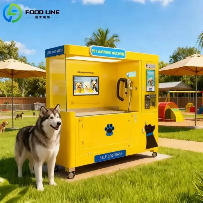 Machine de toilettage automatique pour animaux de compagnie