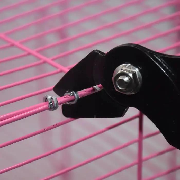 Pince à anneau de porc et anneaux de porc M N64.jos, outils d'installation de volaille, clôture, éti