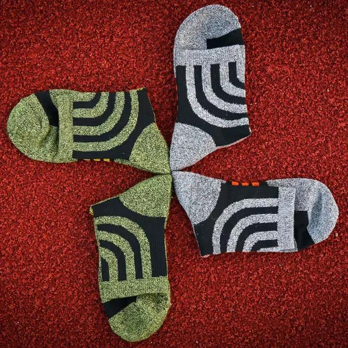 Chaussettes anti-ampoules homme automne hiver sport outdoor randonnée vélo rugby marathon
