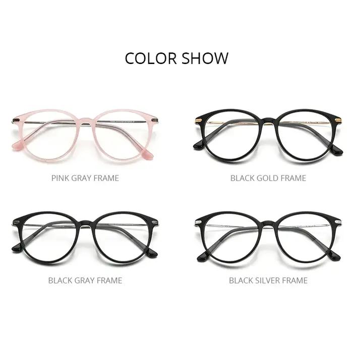 FONEX acétate titane lunettes cadre femmes marque Design Vintage rétro rond lunettes hommes lunettes