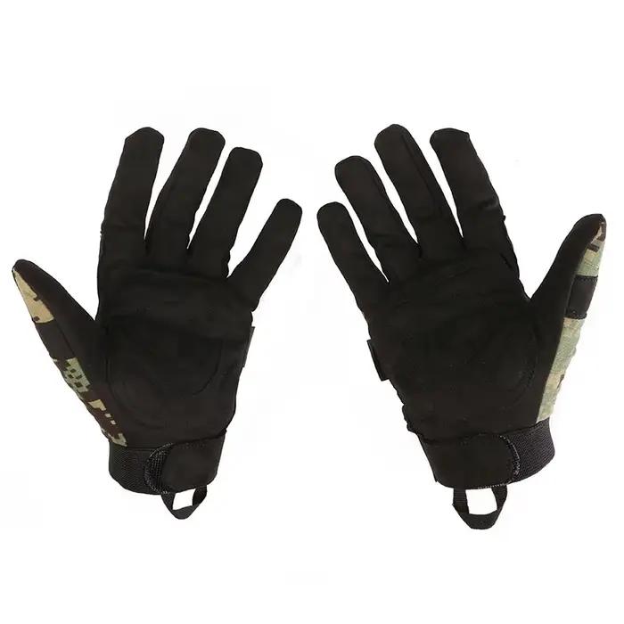 Gants camouflage tactiques Emersongear légers AOR2 pour chasse et randonnée - Protection main complète