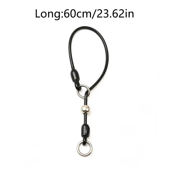 Collier pour chien en fil d'acier recouvert de corde P, collier anti-explosion, collier en corde P p