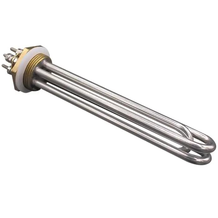 DERKm D-Chauffe-eau à immersion tubulaire, filetage Chr32, 152, 24V, 48V, 36V DC, 600W, 900W, 1200W,