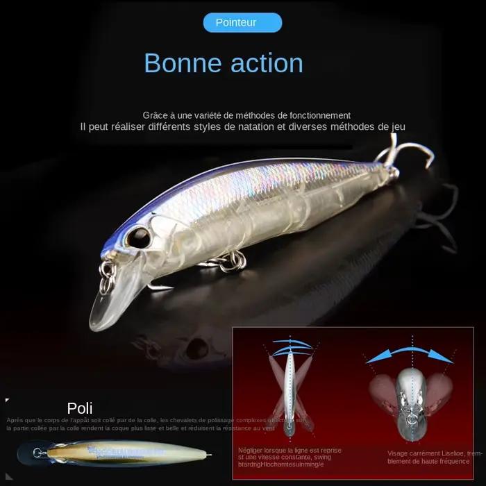 Bearking 10 cm 15g modèle chaud leurres de pêche appât dur 14 couleurs pour choisir vairon qualité professionnel