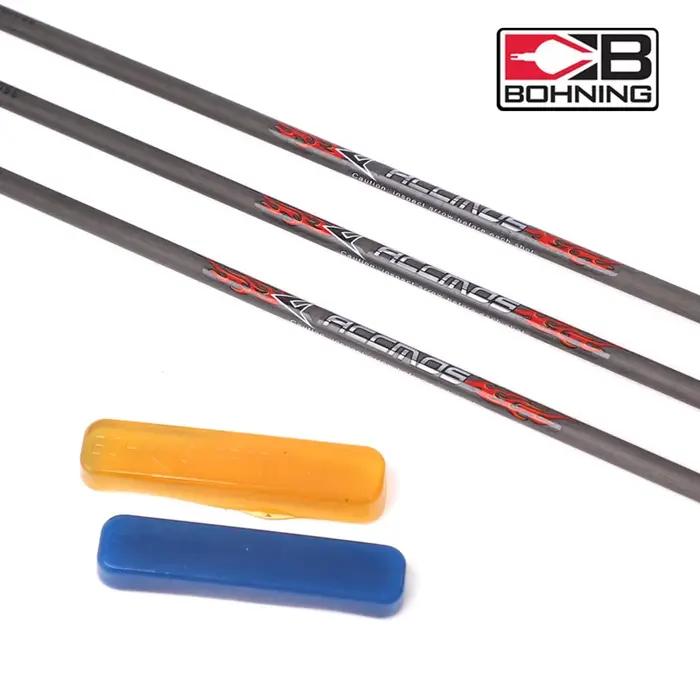 Bâton de colle pour arc et flèche de tir à l'arc tête de flèche insertion flèche épingles nock adhésif thermofusible haute température chasse sportivité
