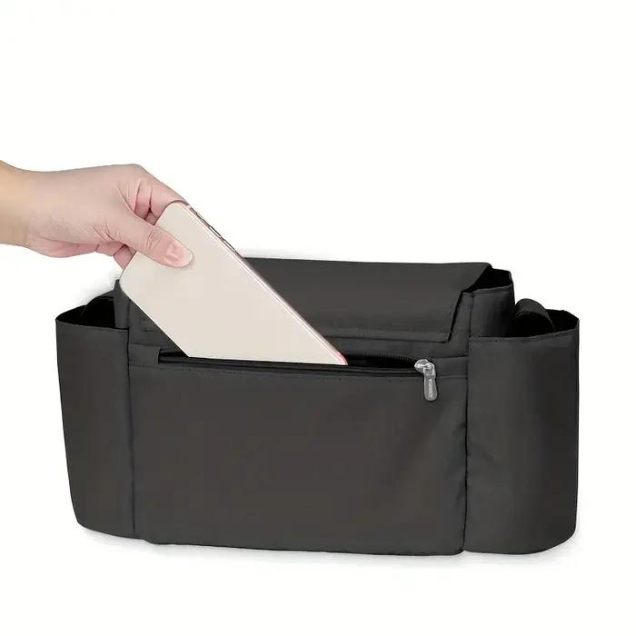 Sac de rangement pour poussette de grande capacité