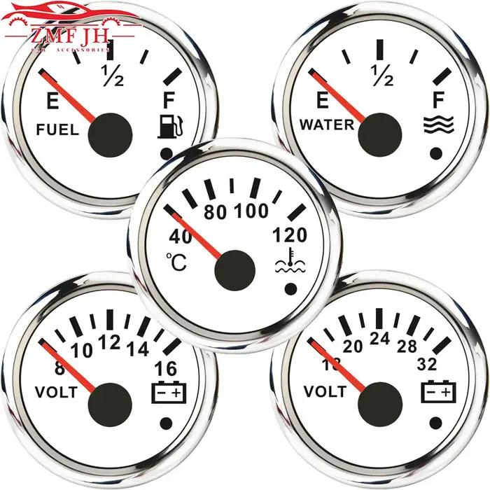 Jauge d'alarme de suralimentation pour bateau et voiture, 2 pouces, 52mm, compteur de pression d'hui