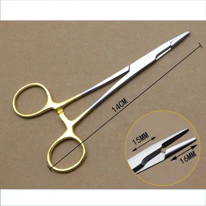 Porte-aiguille chirurgical en acier inoxydable