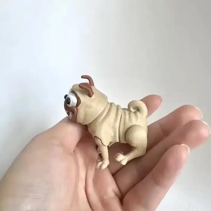 Statue de chien imprimée en 3D