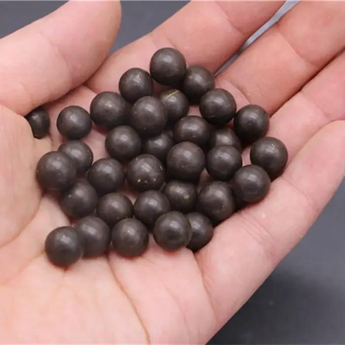Balle de boue dure pour fronde en céramique de 9 à 10mm pour chasse et jeux de plein air, pratique de la fronde traditionnelle, balles hypoallergéniques pour mains sales ou propres, balles durables pour chasseurs et sportifs