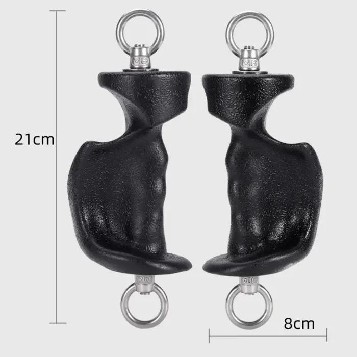 Accessoires de traction pour triceps avec poignée antidérapante pour entraînement en force et musculation en salle de sport et à la maison