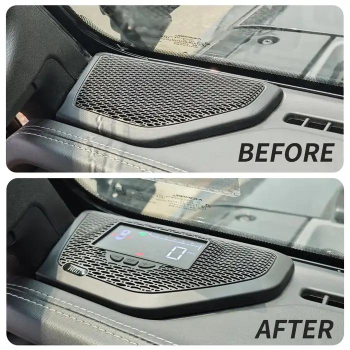 Affichage tête haute HUD pour Jeep Wrangler (JL) 2018-2023, écran électronique LED automatique, projecteur de pare-brise, accessoires