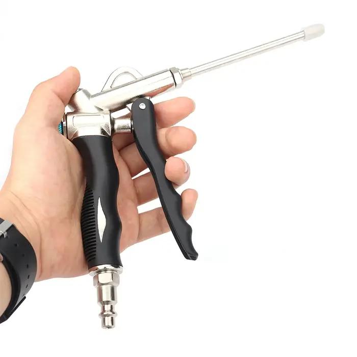 Pistolet à poussière d'air réglable, pistolet à soufflage d'air portatif à 2 voies, outil pneumatiqu