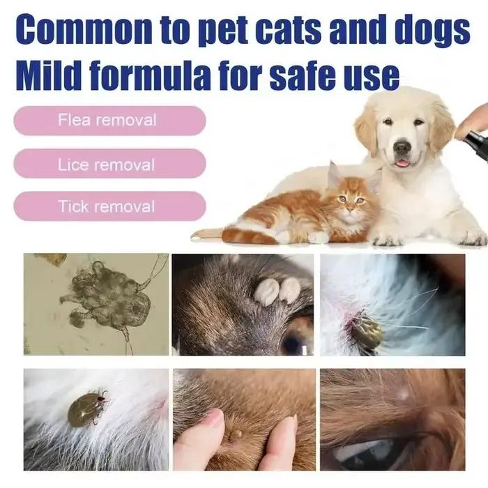 Spray anti-puces pour animaux de compagnie