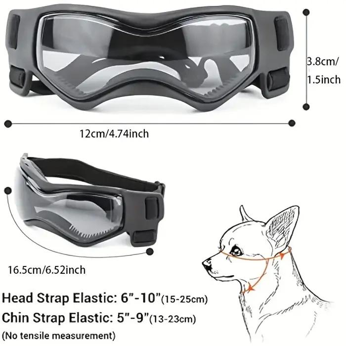 Lunettes de Protection UV pour chiens et chats, lunettes de soleil Cool pour petits et moyens chiens, accessoires d'équitation en plein air pour animaux de compagnie