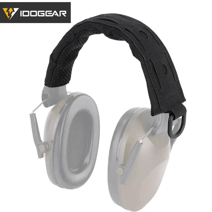 Housse universelle pour casque audio tactique IDOGEAR avec attache MOLLE 3948
