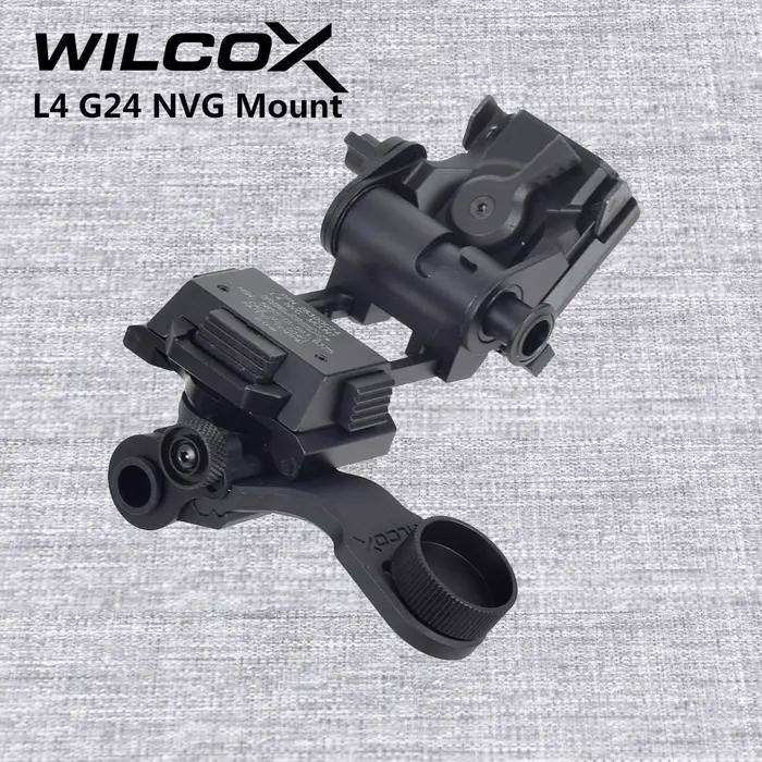 WILCOX métal L4 G24 L4G24 NVG support de casque pour PVS15 PVS18 GPNVG18 lunettes de Vision nocturne