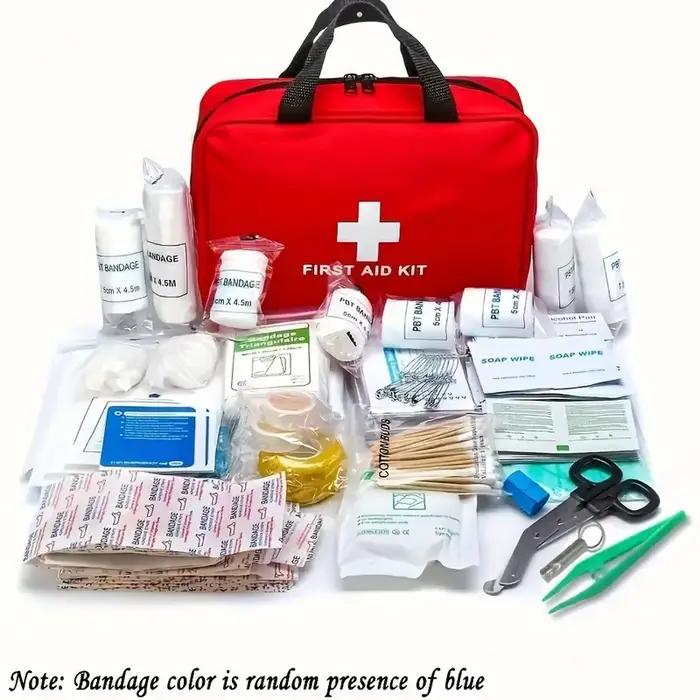 Trousse de premiers secours portable pour voiture, trousse de premiers soins portable, trousse de santé