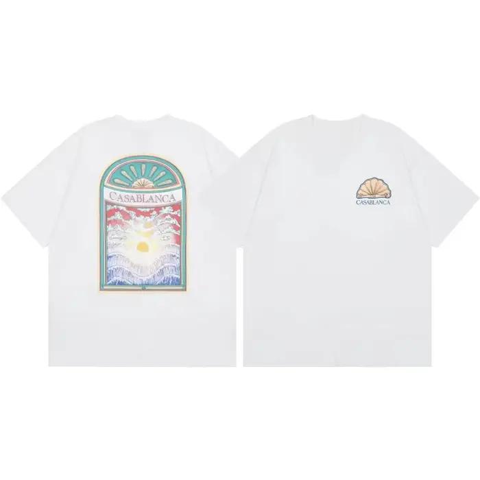 T-shirt Casablanca pour hommes et femmes