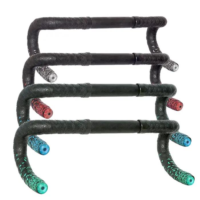 Ruban de barre de vélo de route Super collant Kush Star Fade bande de barre EVA/PU vélo anti-dérapan