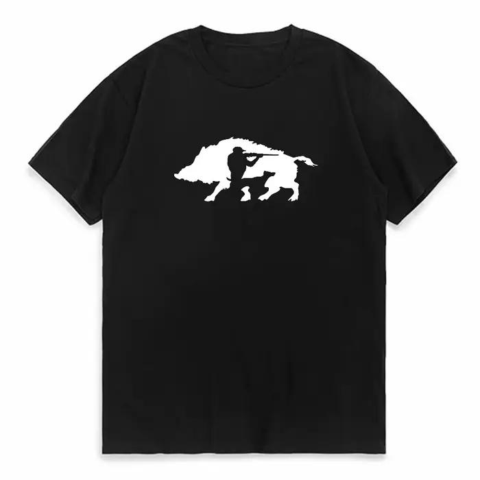 T-shirt de chasse créatif pour la chasse au sanglier