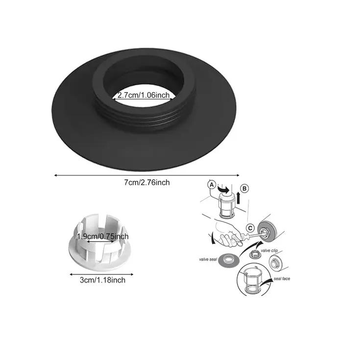 Kit de remplacement de joint de valve de chasse d'eau en silicone pour toilettes Ideal Standard SV01967 pour femmes et hommes occasions spéciales