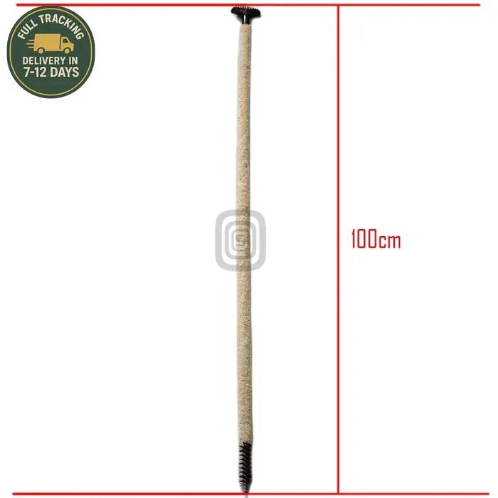 Kit de nettoyage pour fusil de chasse de calibre 12, tige en coton Extra longue avec tête de brosse
