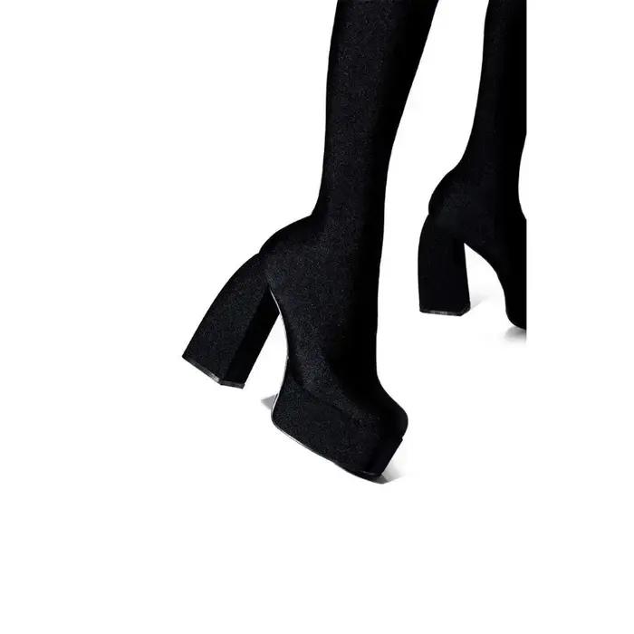 Combinaison élastique imperméable à tête carrée pour la fête de course, bottes de gril, bottes à tal